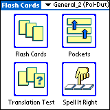 LingvoSoft Polsko <-> Holenderskie Karty ćwiczebne dla Palm OS Polski - Holenderski