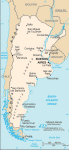 Argentyna - mapa kraju