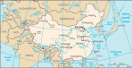 Chiny - mapa kraju