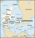 Dania - mapa kraju