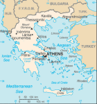 Grecja - mapa kraju