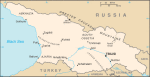 Gruzja - mapa kraju