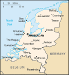 Holandia - mapa kraju
