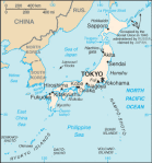 Japonia - mapa kraju