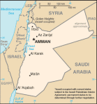 Jordania - mapa kraju
