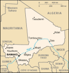 Mali - mapa kraju