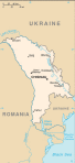 Mołdawia - mapa kraju