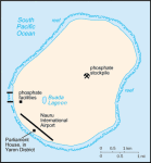 Nauru - mapa kraju