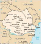 Rumunia - mapa kraju