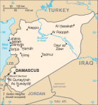 Syria - mapa kraju