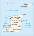 Trynidad i Tobago - mapa kraju
