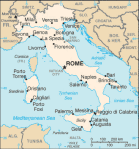 Włochy - mapa kraju